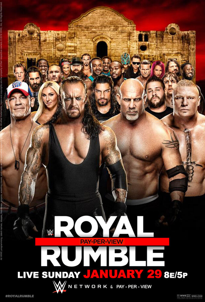 WWE Королевская битва (2017) постер