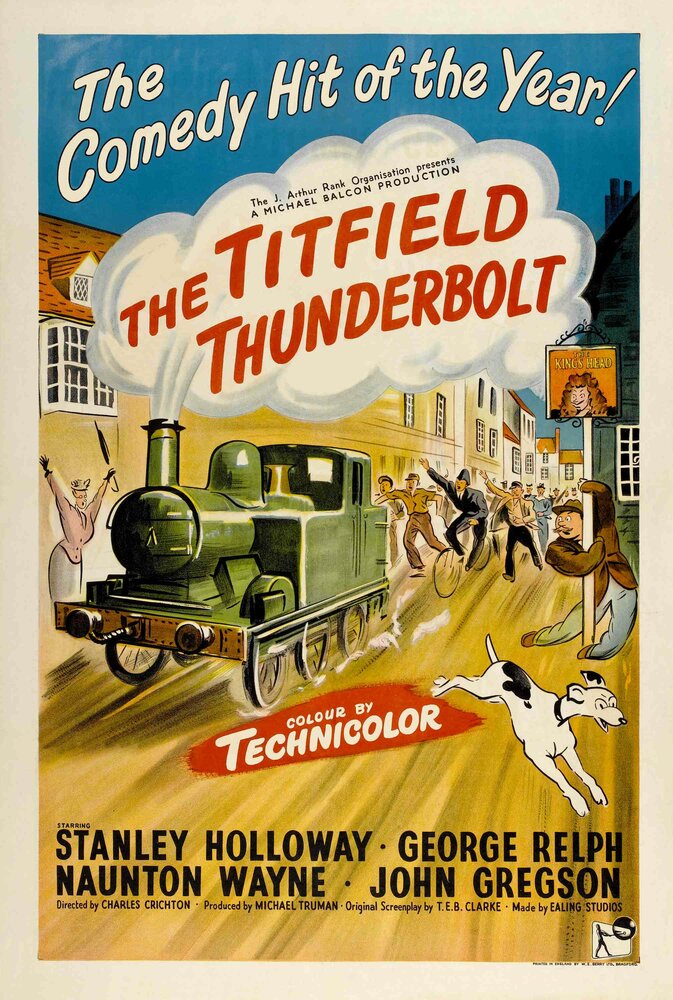 Молния Титфильда (1953) постер