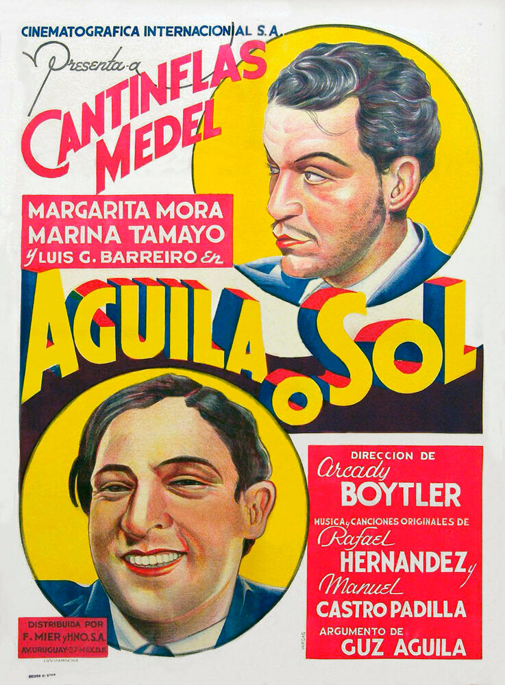 Águila o sol (1938) постер