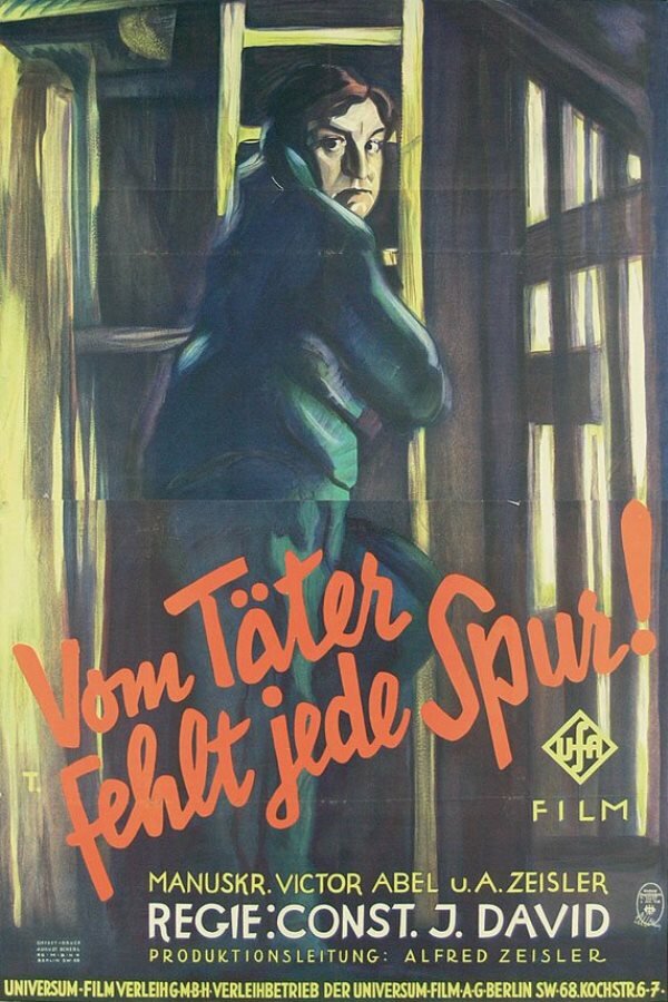 Vom Täter fehlt jede Spur (1928) постер