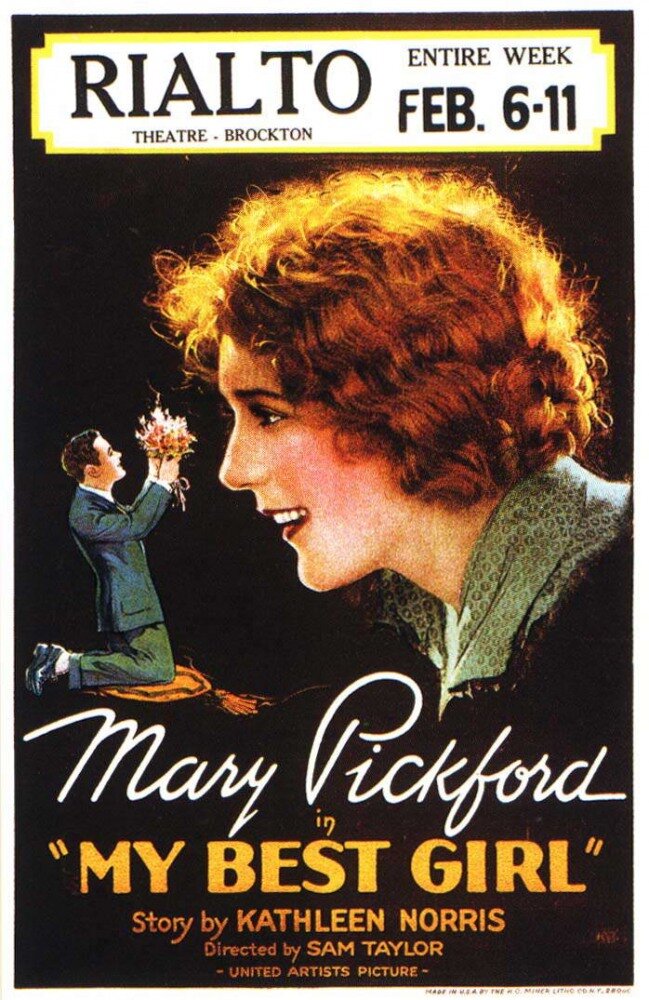Моя любимая девушка (1927) постер