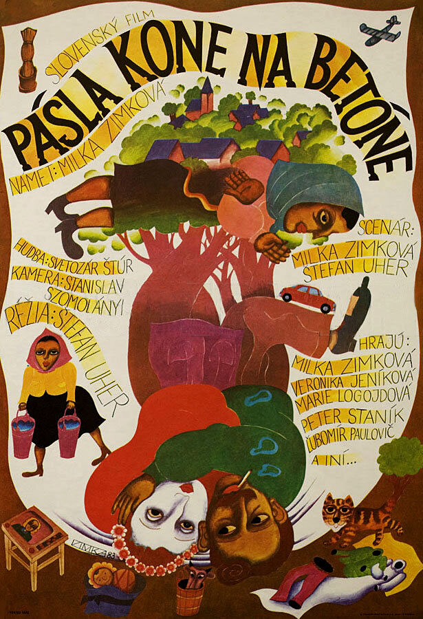 ...на асфальте коней пасла (1983) постер