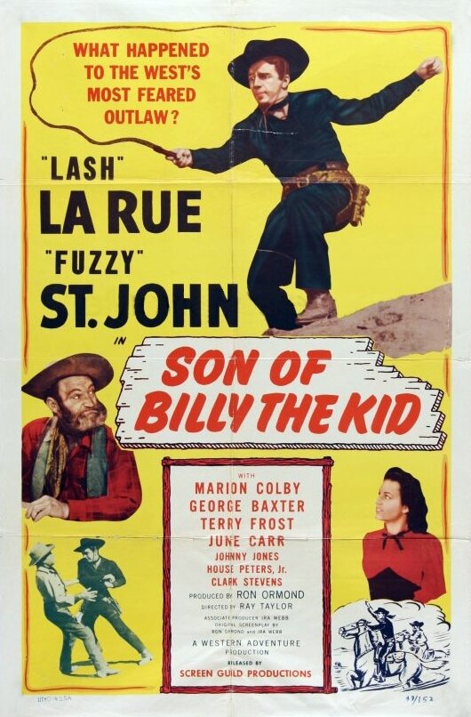 Son of Billy the Kid (1949) постер