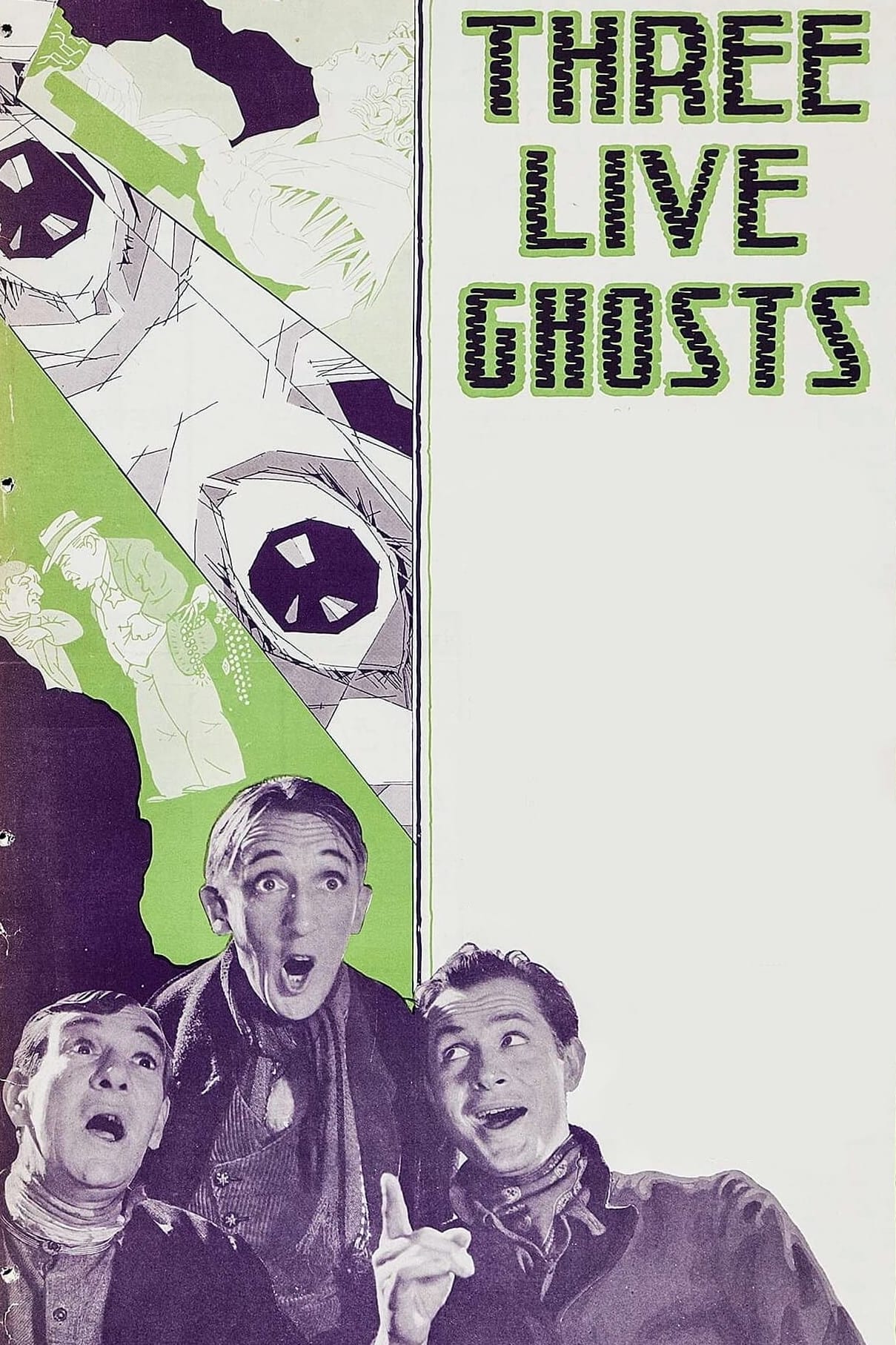 Three Live Ghosts (1929) постер