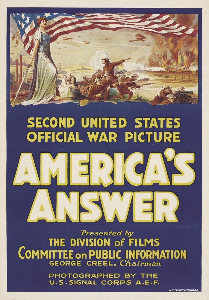 America's Answer (1918) постер