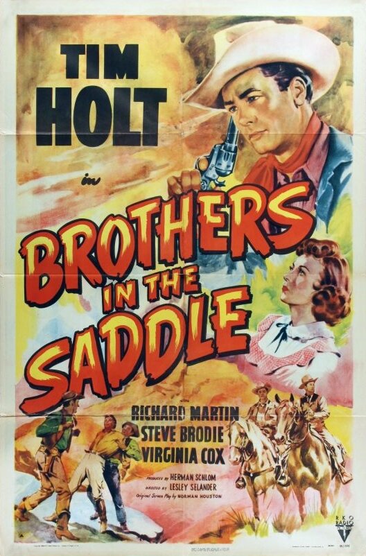 Brothers in the Saddle (1949) постер