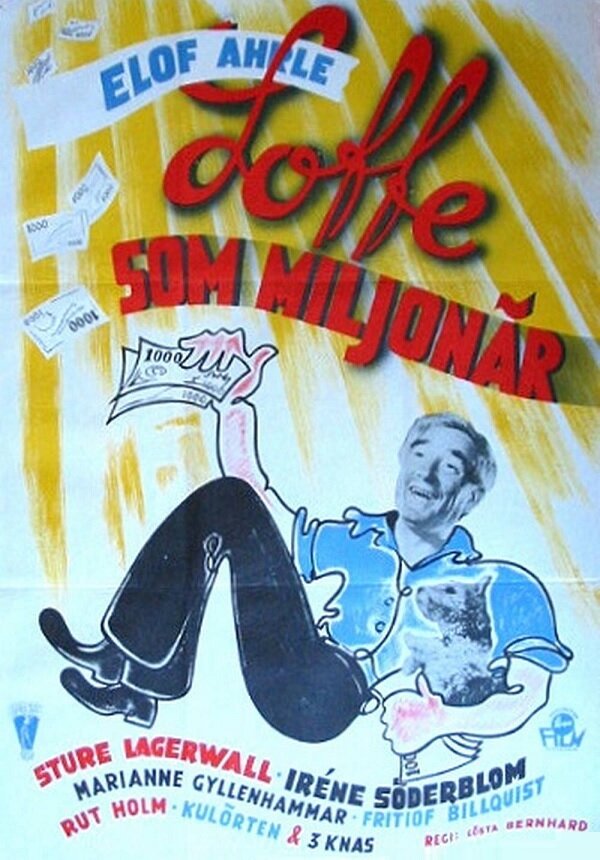 Loffe som miljonär (1948) постер