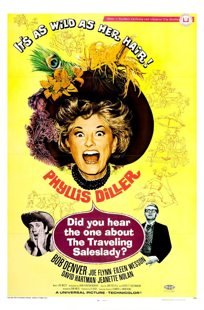 Did You Hear the One About the Traveling Saleslady? (1968) постер