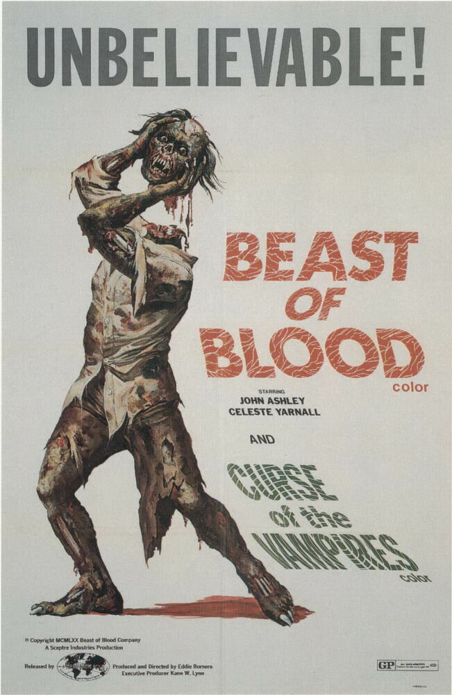 Кровавый зверь (1971) постер