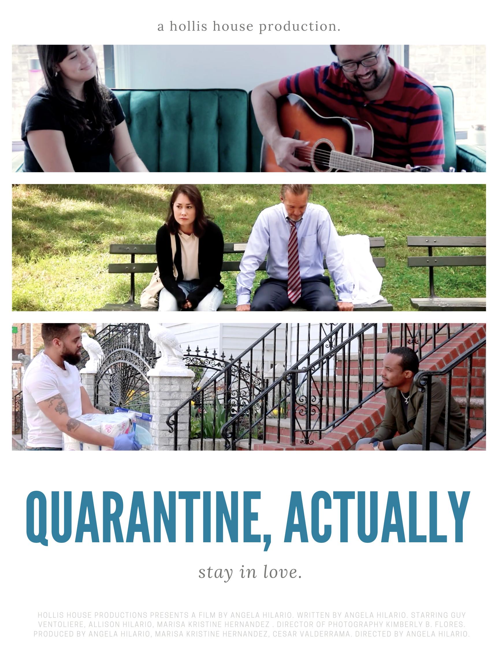 Quarantine, Actually (2021) постер