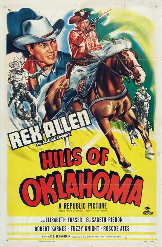 Холмы в Оклахоме (1950) постер
