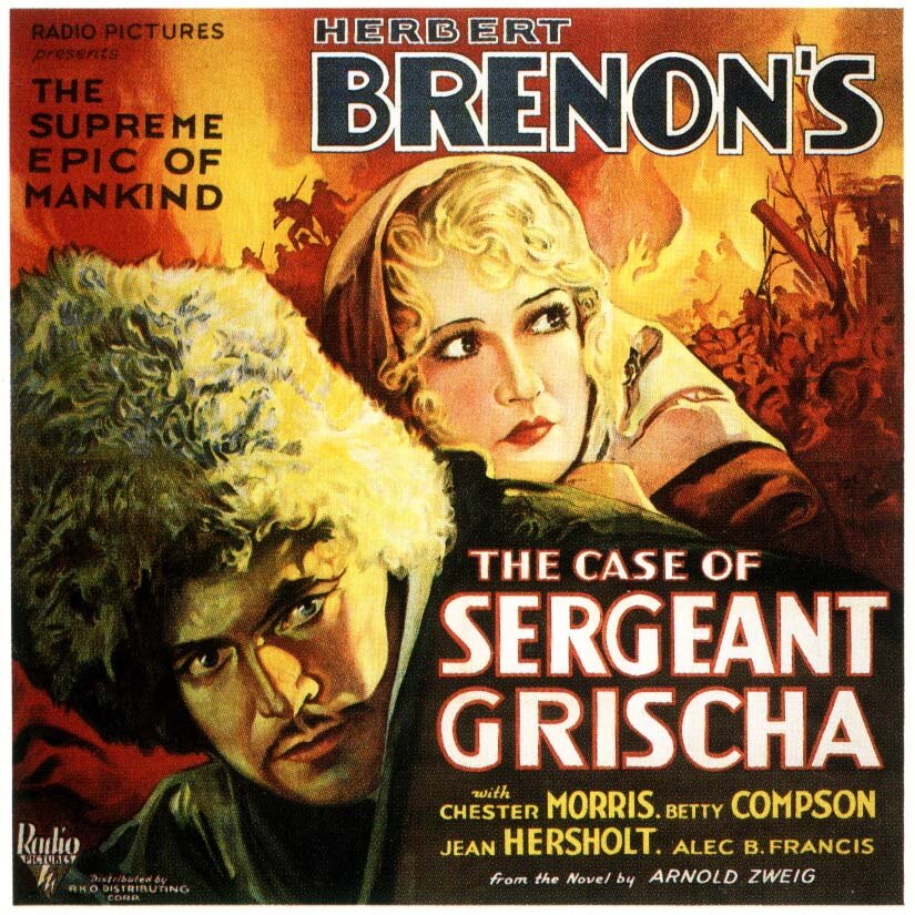 Случай с сержантом Гришей (1930) постер