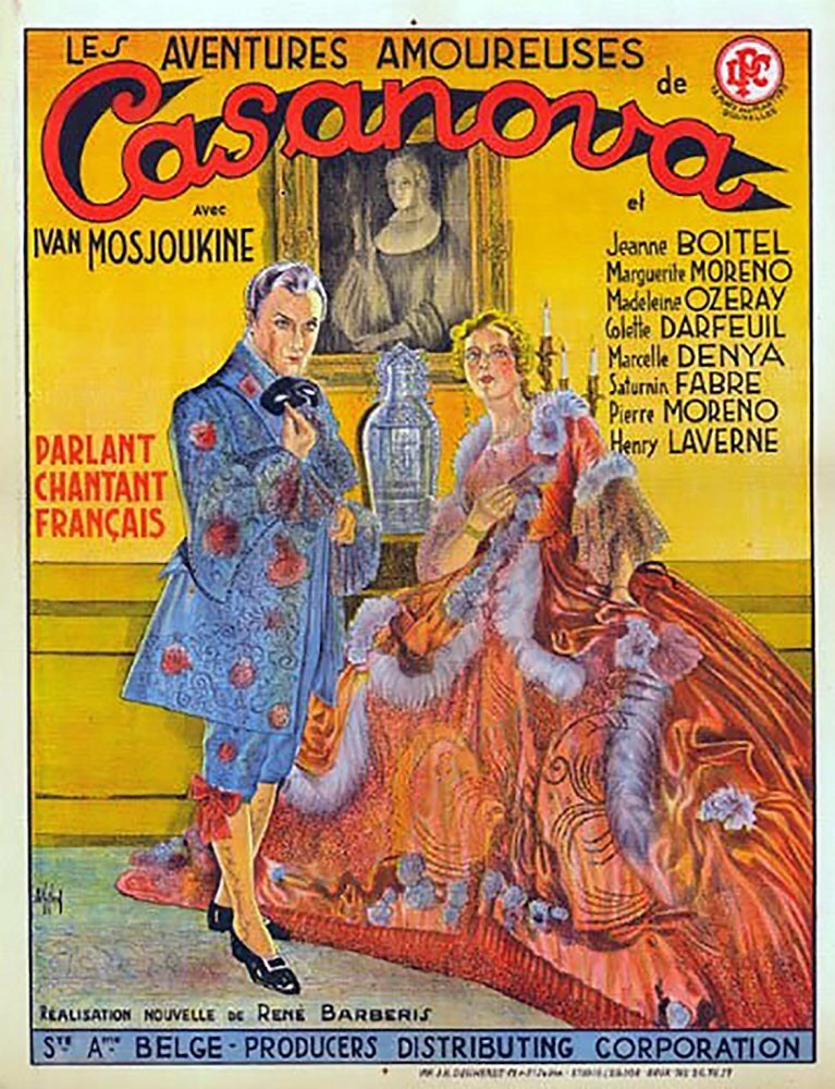 Казанова (1934) постер