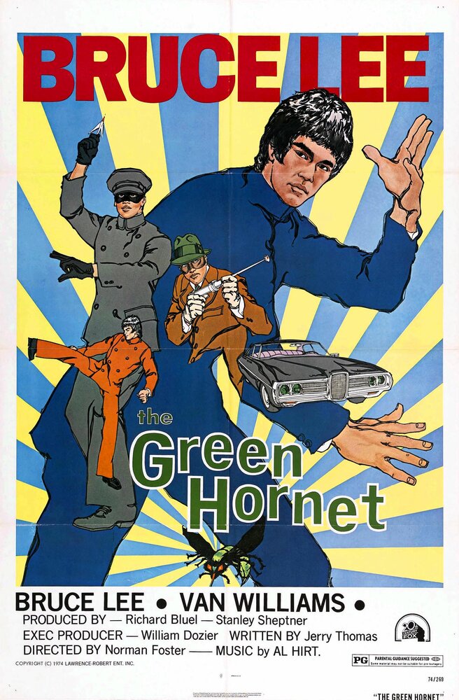 Зеленый Шершень (1974) постер