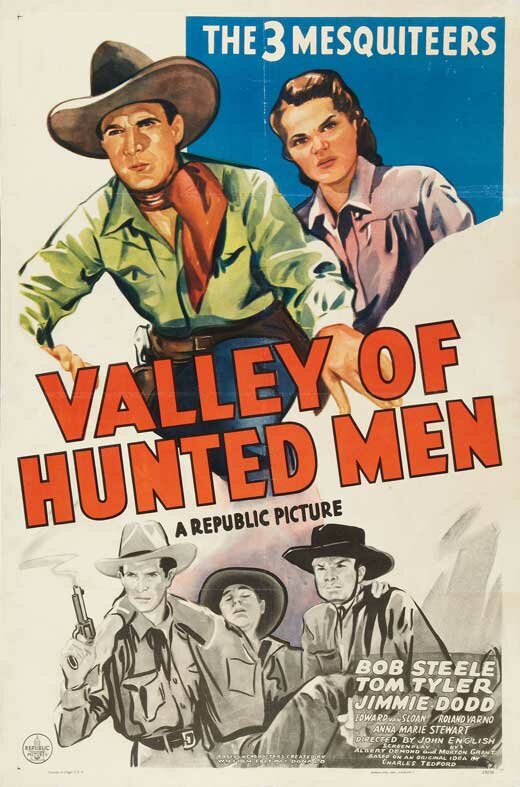 Valley of Hunted Men (1942) постер