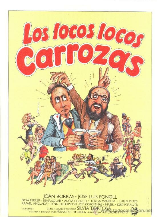 Los locos, locos carrozas (1984) постер