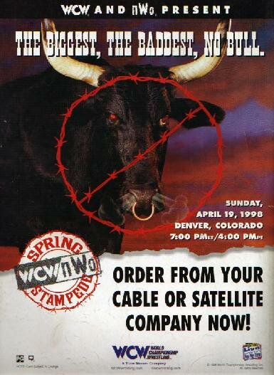 WCW Весеннее бегство (1998) постер