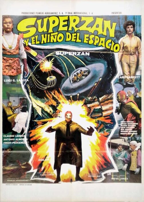 Superzan y el niño del espacio (1973) постер