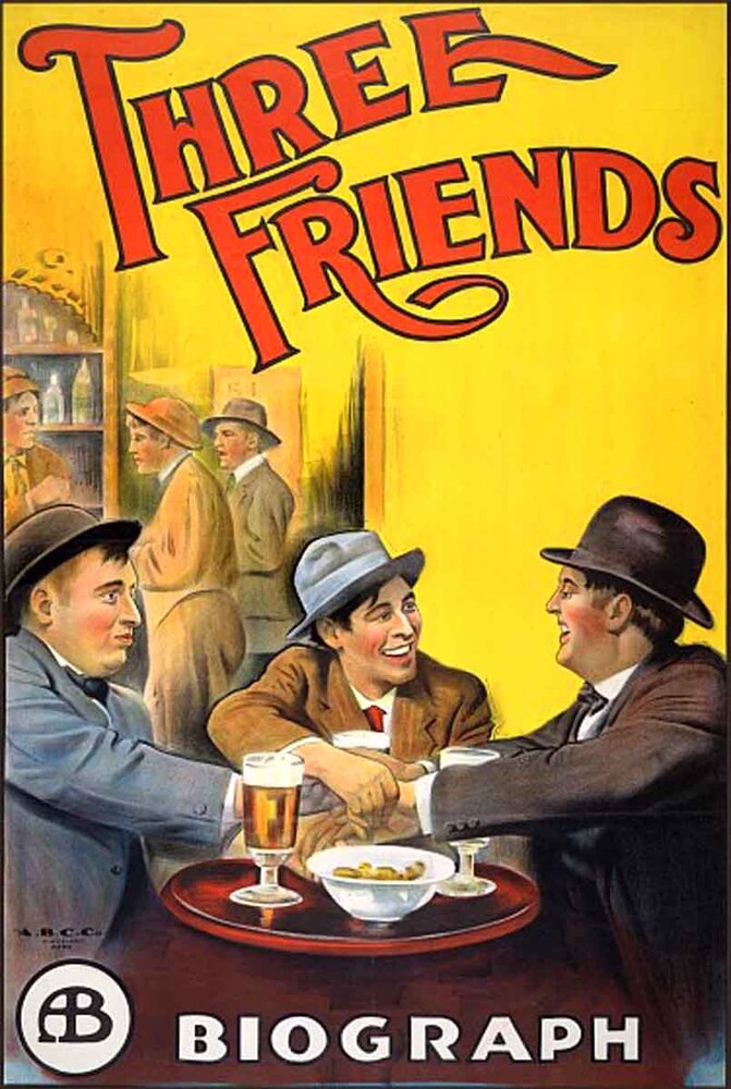 Три друга (1913) постер
