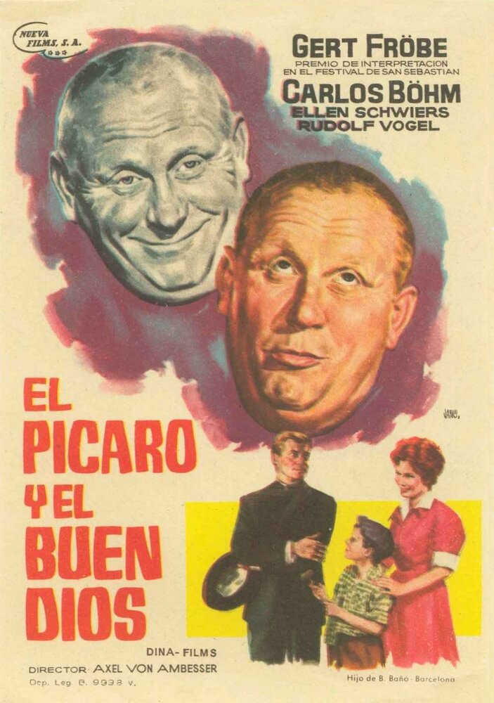 Der Gauner und der liebe Gott (1960) постер