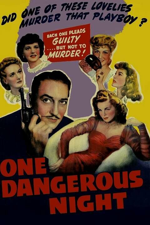 Одной опасной ночью (1943) постер