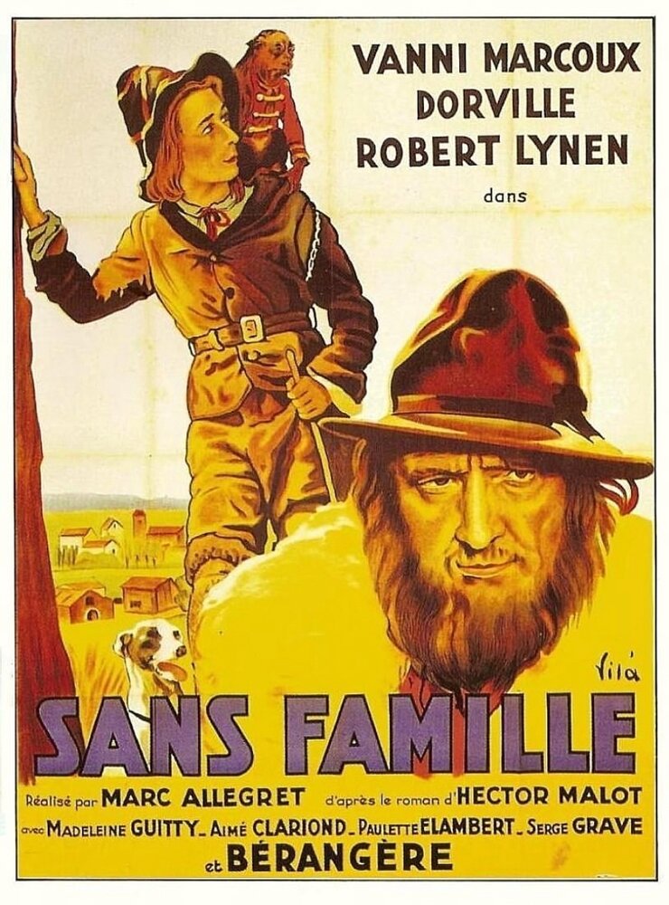 Без семьи (1934) постер