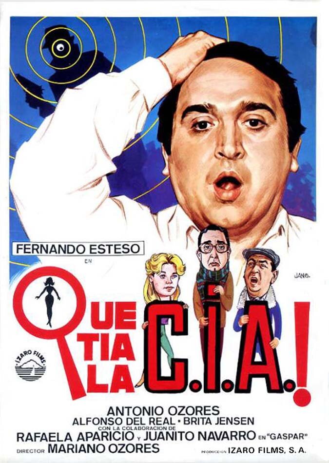 ¡Qué tía la C.I.A.! (1985) постер
