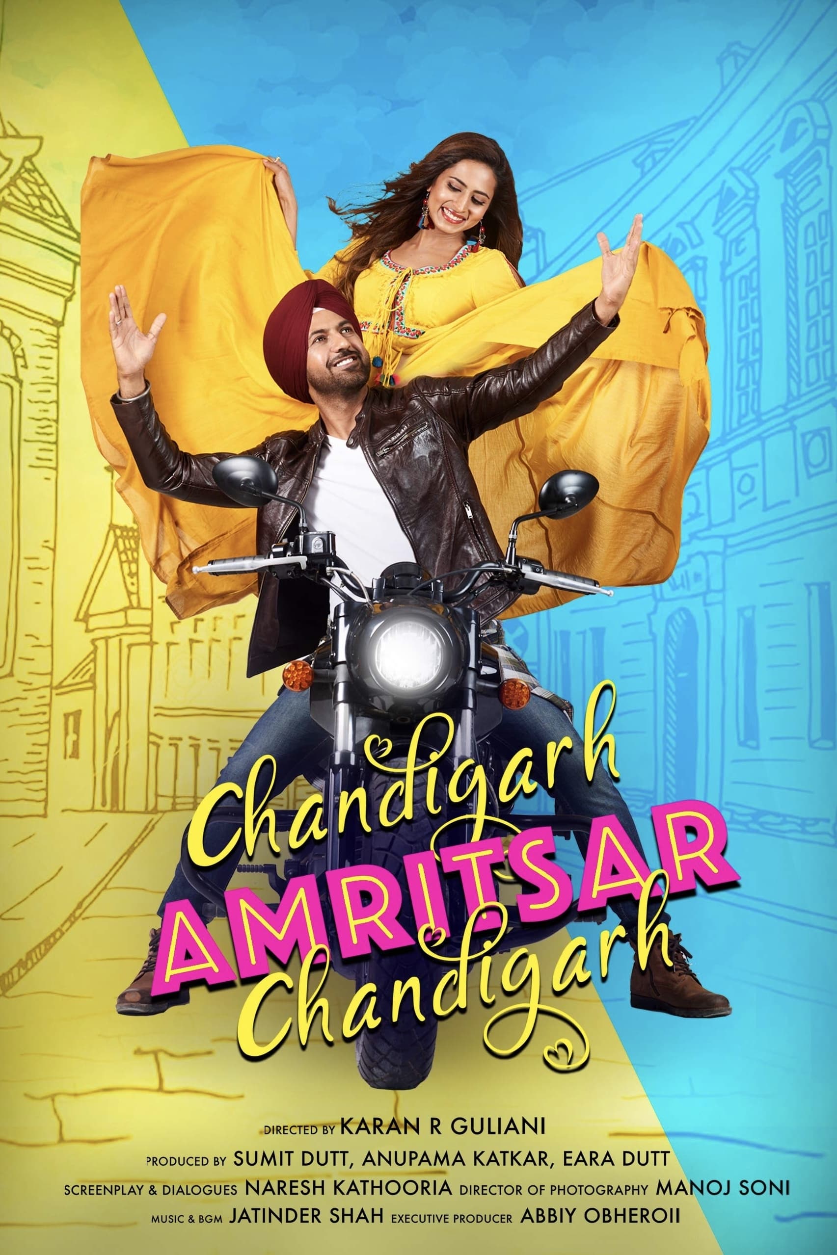 Chandigarh Amritsar Chandigarh (2019) постер