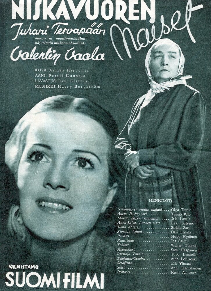 Niskavuoren naiset (1938) постер