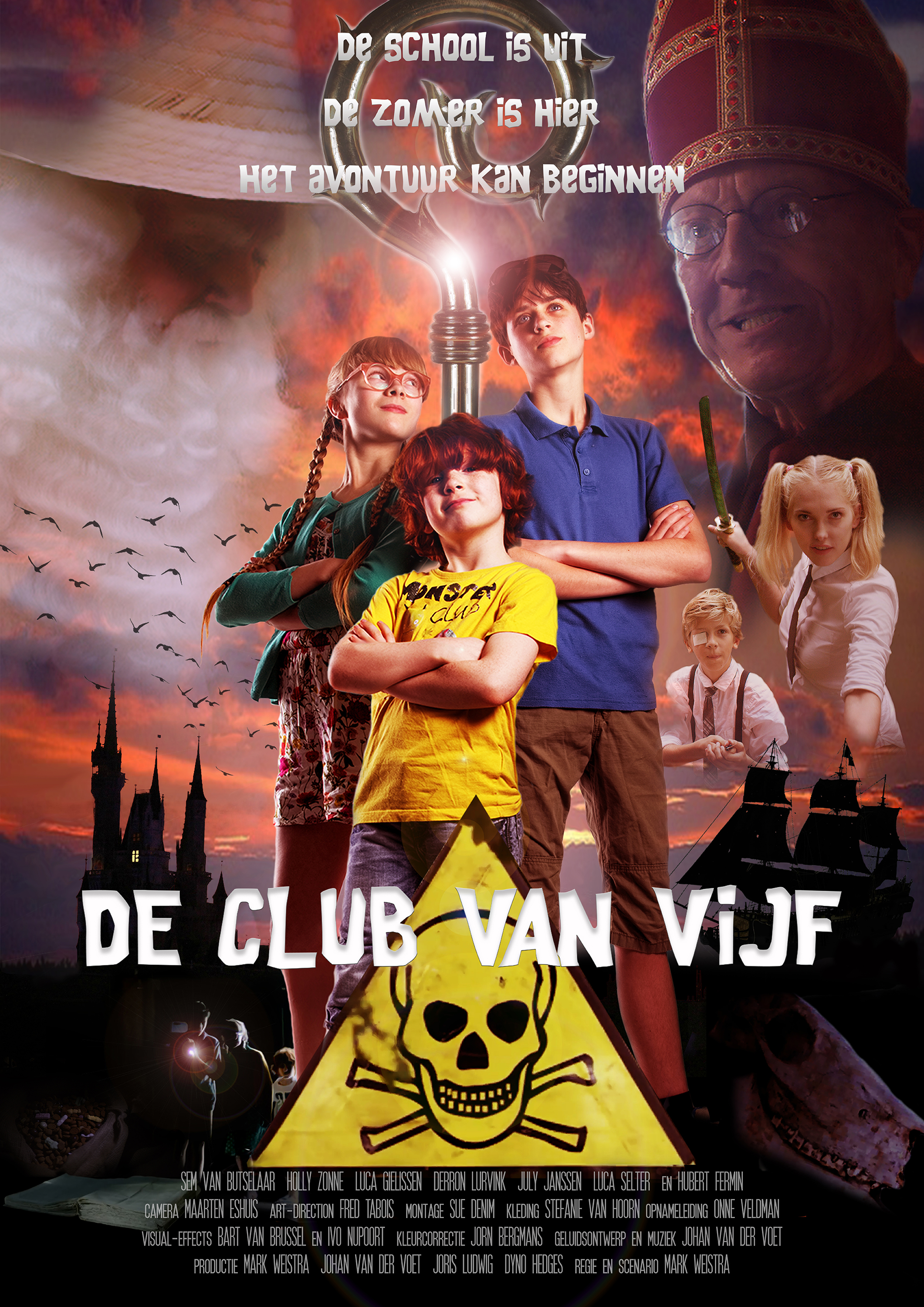 De Club van 5 (2021) постер