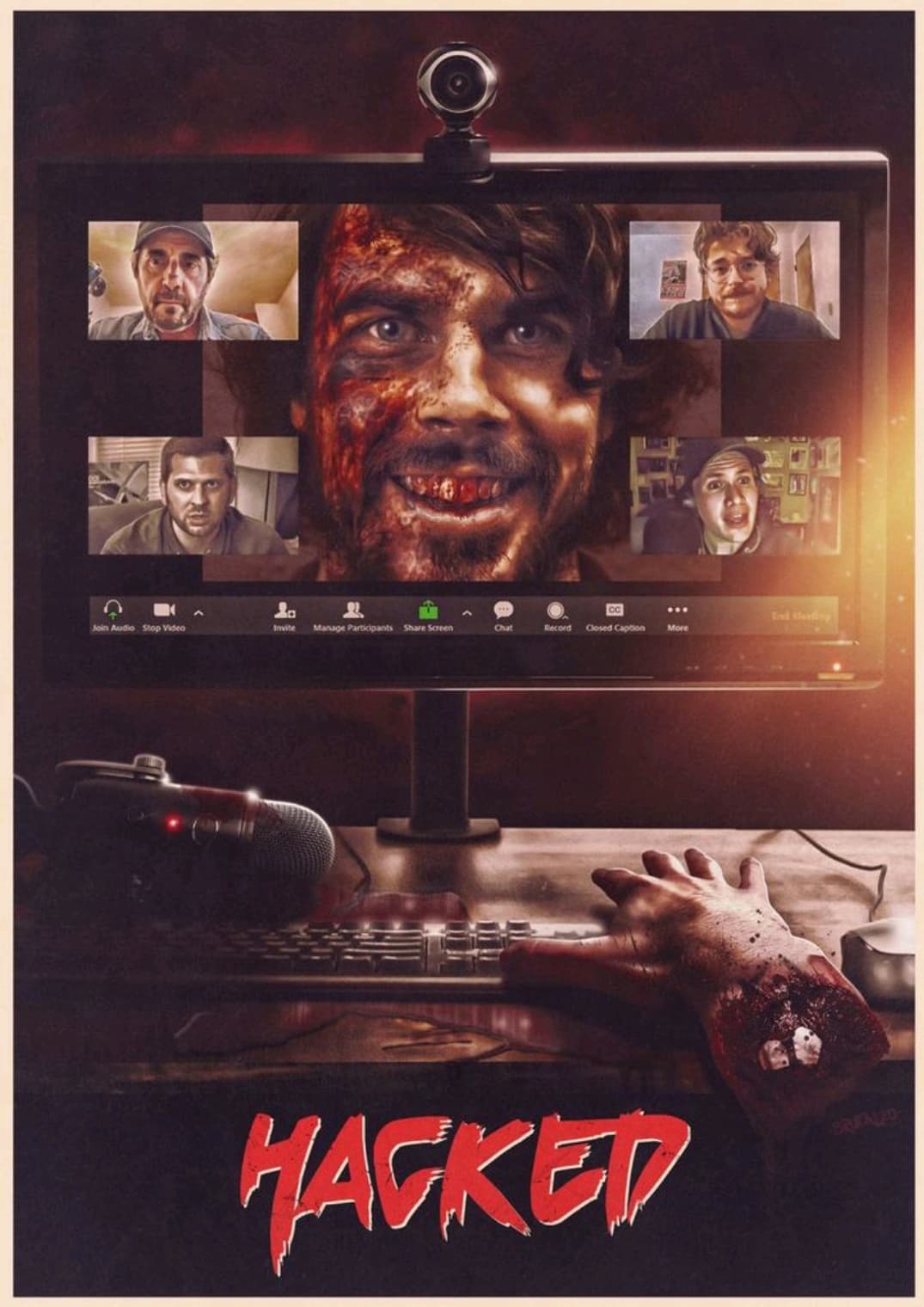Hacked (2020) постер