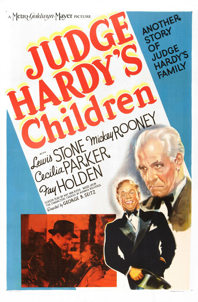 Дети судьи Харди (1938) постер