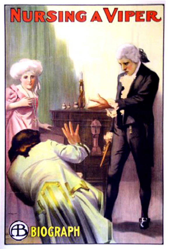 Nursing a Viper (1909) постер
