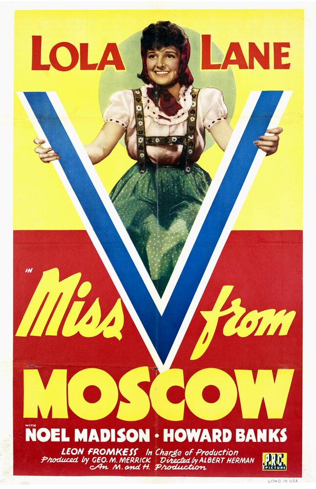 Мисс Ви из Москвы (1942) постер