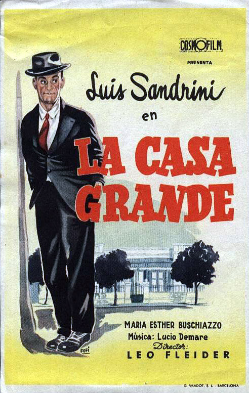 La casa grande (1953) постер