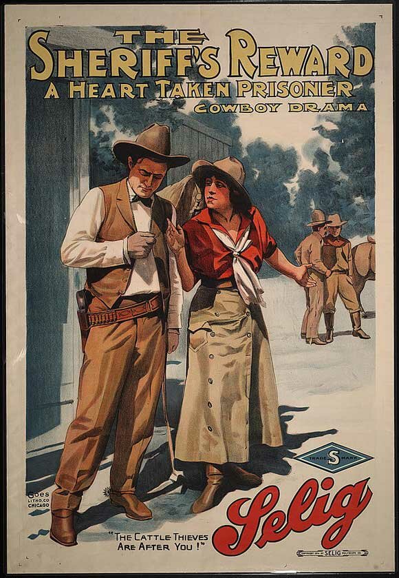 The Sheriff's Reward (1914) постер