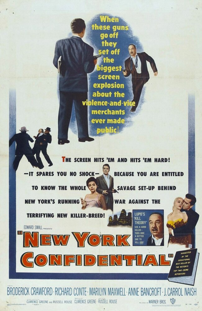 New York Confidential (1955) постер