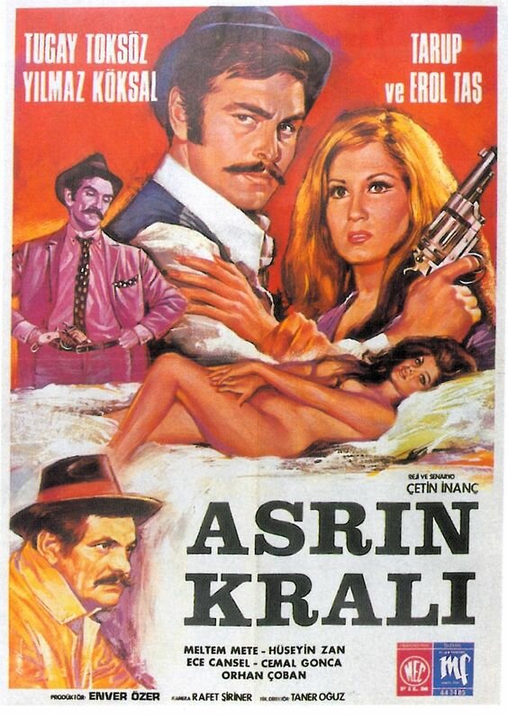 Asrin krali (1974) постер