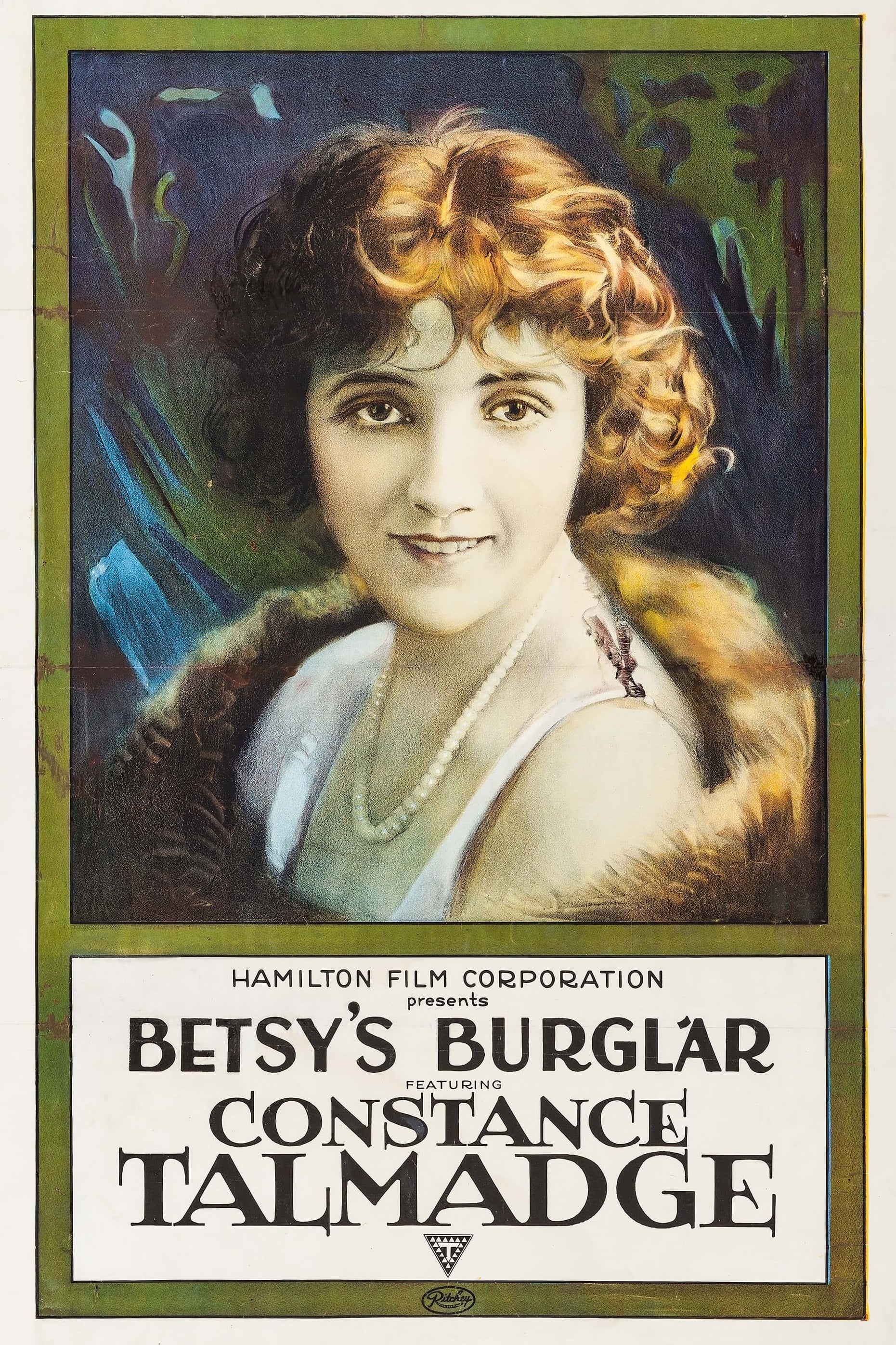 Betsy's Burglar (1917) постер