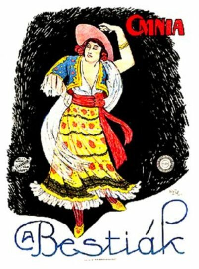 Польская танцовщица (1917) постер