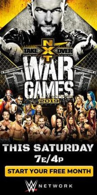 NXT Переворот: Военные игры 3 (2019) постер