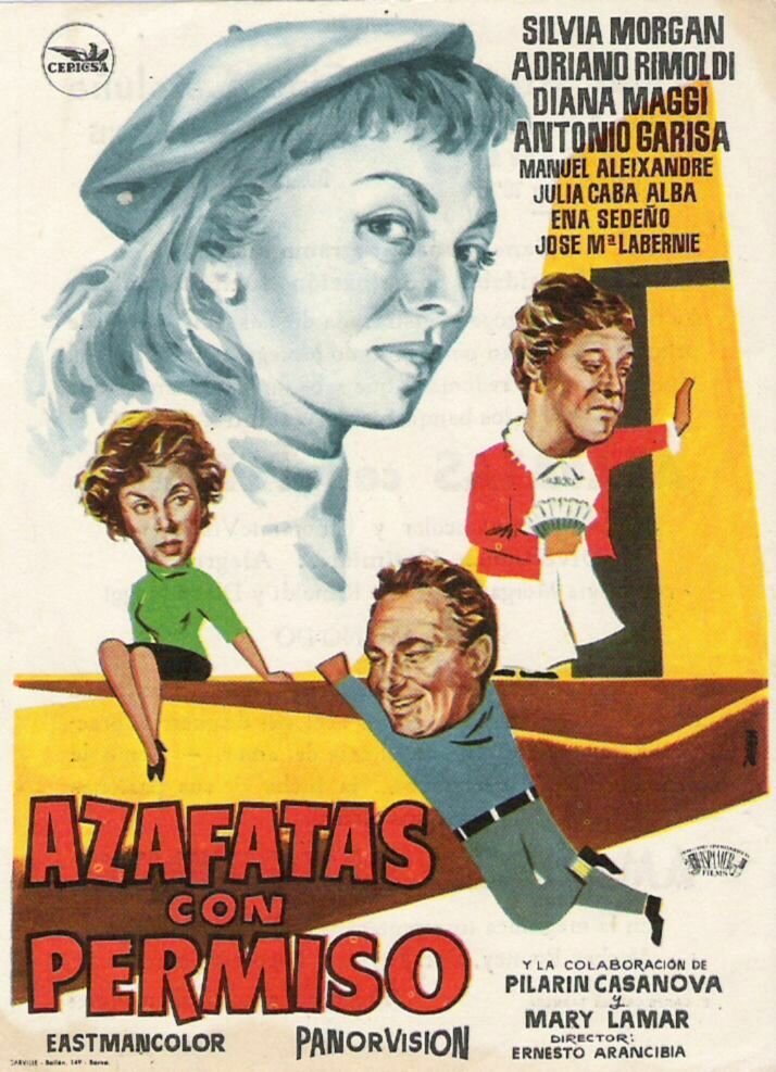 Azafatas con permiso (1959) постер
