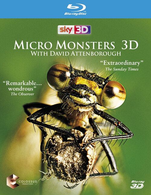 Микромонстры 3D с Дэвидом Аттенборо (2013) постер