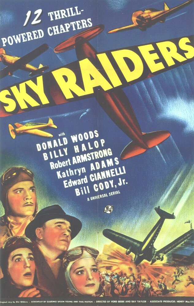 Sky Raiders (1941) постер
