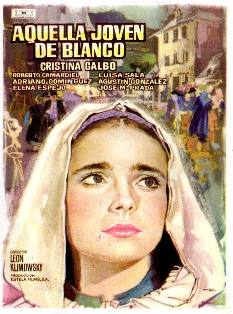 Aquella joven de blanco (1964) постер