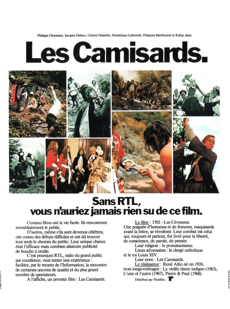 Французские кальвинисты (1972) постер