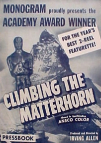 Восхождение на Маттерхорн (1947) постер