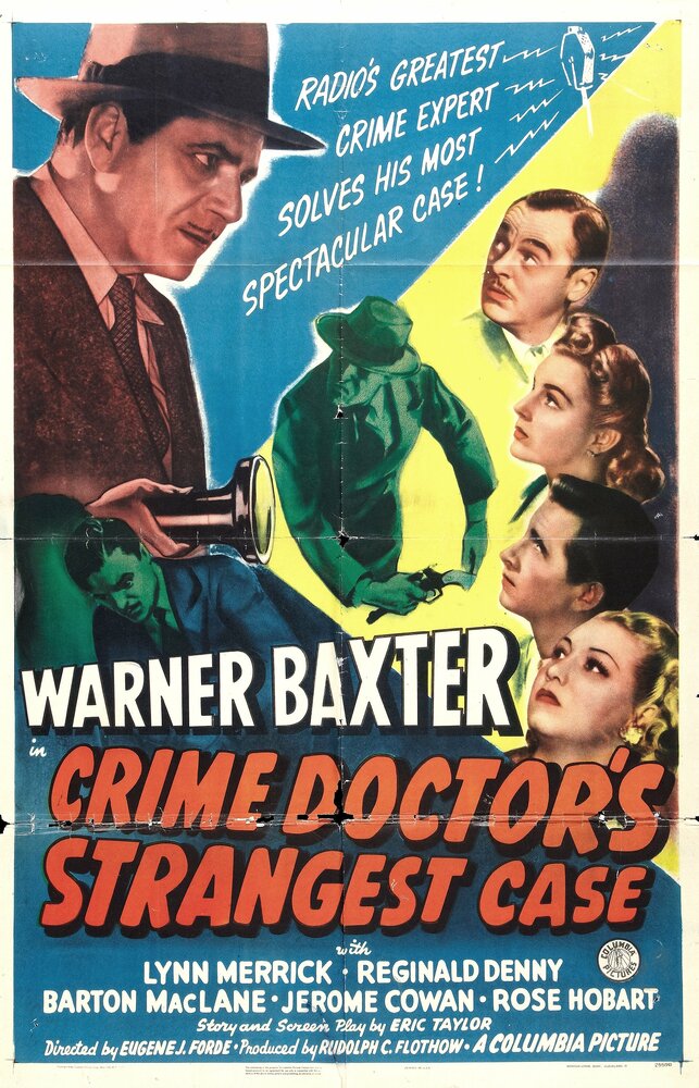 The Crime Doctor's Strangest Case (1943) постер