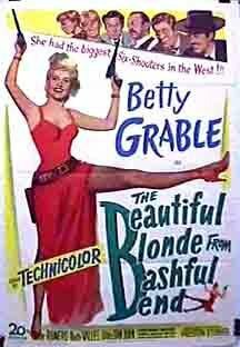 Прекрасная блондинка из Бэшфул Бенд (1949) постер