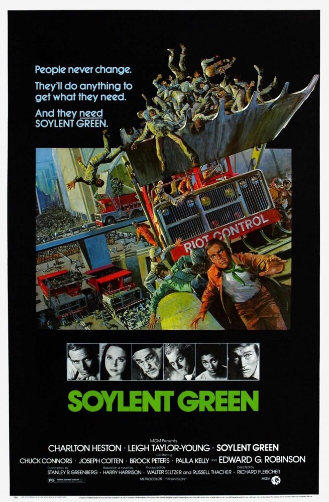 Зеленый сойлент (1973) постер